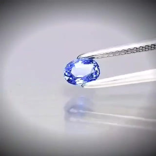 0.53ct Oval Cut Cornflower Blue Ceylon Sapphire - Premium Jewelry from Dazzling Delights - Just $67.50! Shop now at Dazzling Delights