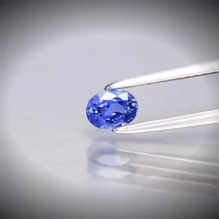 0.53ct Oval Cut Cornflower Blue Ceylon Sapphire - Premium Jewelry from Dazzling Delights - Just $110.95! Shop now at Dazzling Delights