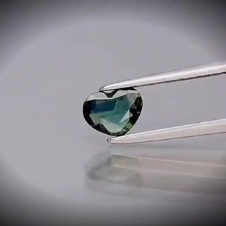 0.56ct Heart Cut Bluish Green Sapphire - Premium Jewelry from Dazzling Delights - Just $35.62! Shop now at Dazzling Delights