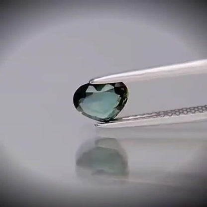 0.56ct Heart Cut Bluish Green Sapphire - Premium Jewelry from Dazzling Delights - Just $44.21! Shop now at Dazzling Delights