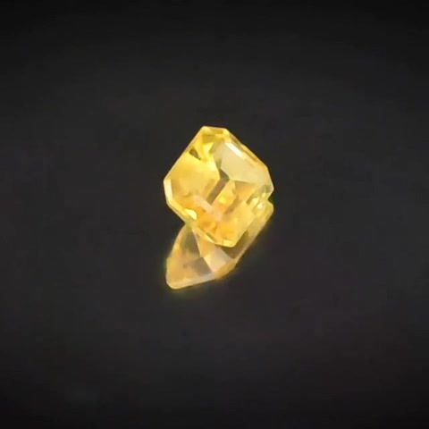 0.58ct Emerald Cut Yellow Sapphire - Premium Jewelry from Dazzling Delights - Just $38.96! Shop now at Dazzling Delights