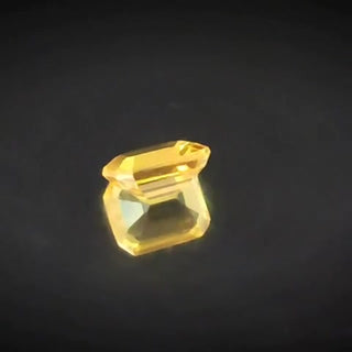 0.58ct Emerald Cut Yellow Sapphire - Premium Jewelry from Dazzling Delights - Just $51.95! Shop now at Dazzling Delights