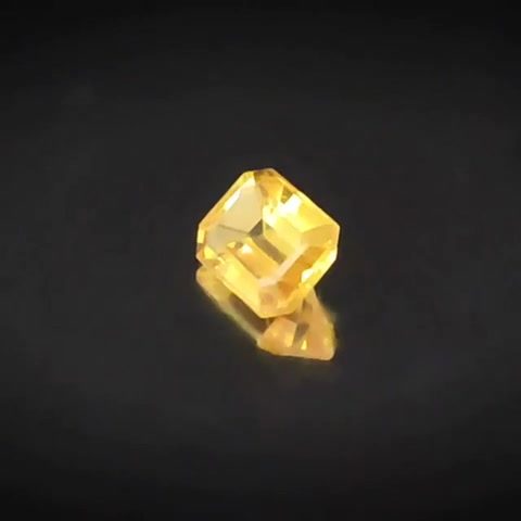 0.58ct Emerald Cut Yellow Sapphire - Premium Jewelry from Dazzling Delights - Just $38.96! Shop now at Dazzling Delights