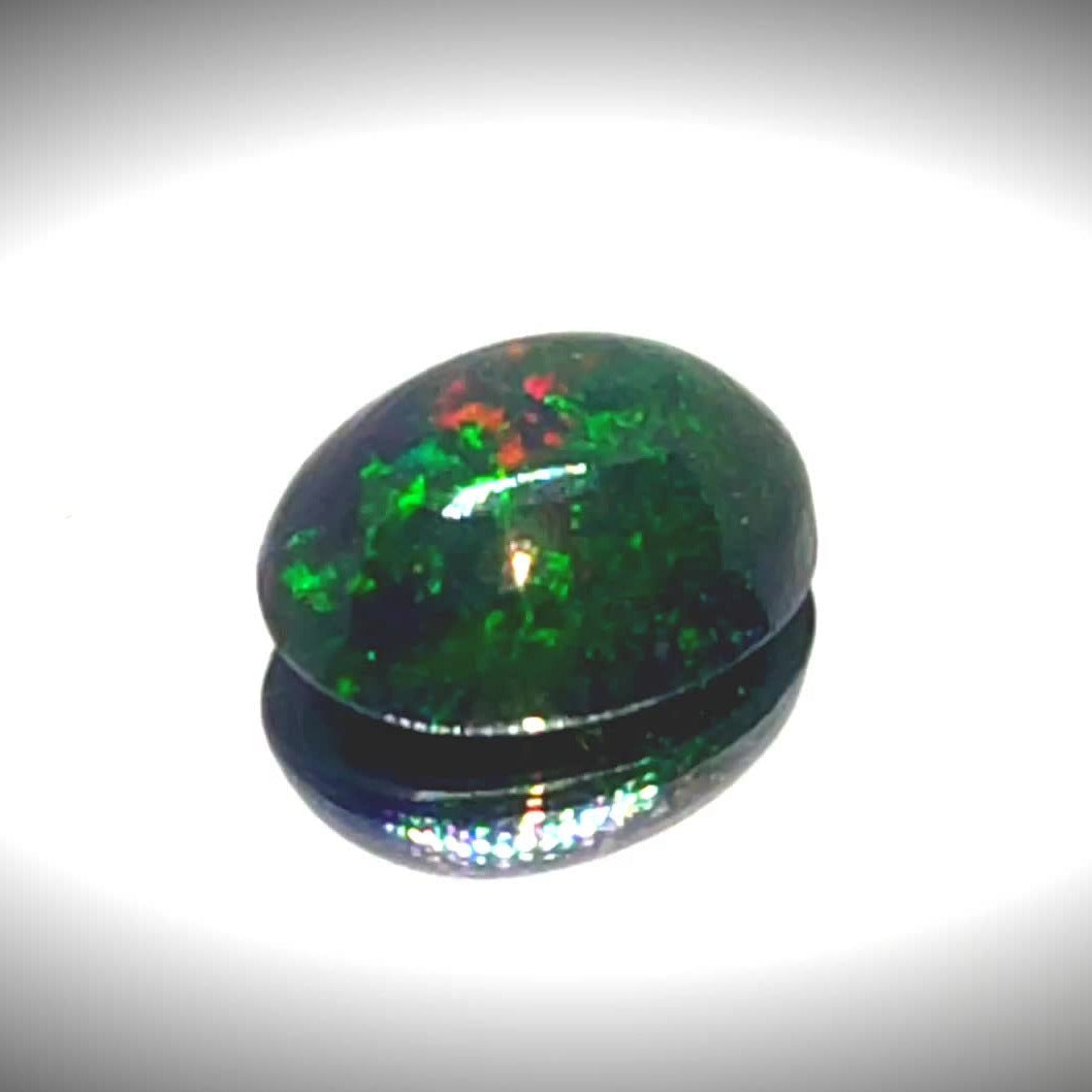 0.60ct Oval Cabochon Black Opal - Premium Jewelry from Dazzling Delights - Just $51.95! Shop now at Dazzling Delights