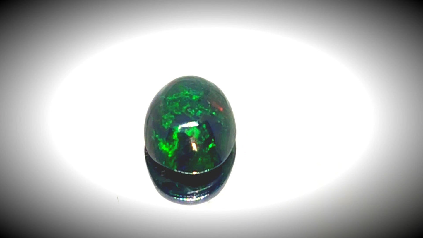 0.60ct Oval Cabochon Black Opal - Premium Jewelry from Dazzling Delights - Just $51.95! Shop now at Dazzling Delights