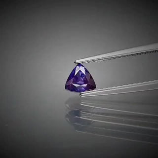 0.60ct Trillion Cut Purple Sapphire - Premium Jewelry from Dazzling Delights - Just $46.88! Shop now at Dazzling Delights