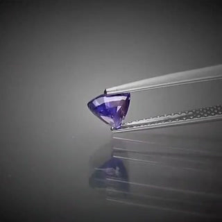 0.60ct Trillion Cut Purple Sapphire - Premium Jewelry from Dazzling Delights - Just $46.88! Shop now at Dazzling Delights