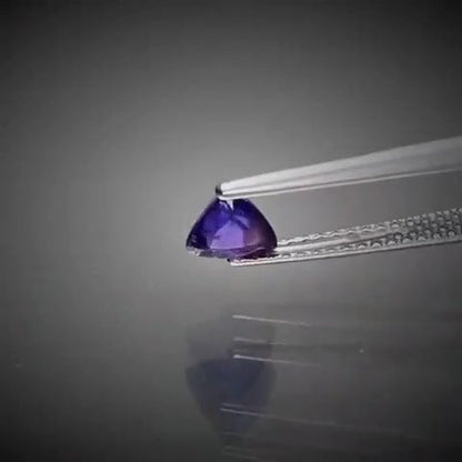 0.60ct Trillion Cut Purple Sapphire - Premium Jewelry from Dazzling Delights - Just $76.95! Shop now at Dazzling Delights