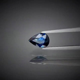 0.63ct Pear Cut Blue Sapphire - Premium Jewelry from Dazzling Delights - Just $83.95! Shop now at Dazzling Delights