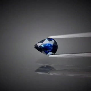 0.63ct Pear Cut Blue Sapphire - Premium Jewelry from Dazzling Delights - Just $83.95! Shop now at Dazzling Delights