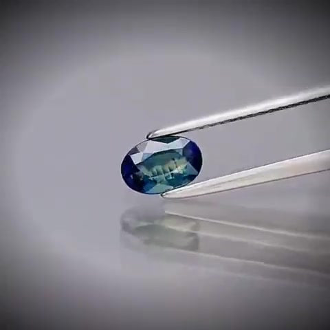 0.68ct Oval Cut Green Blue Sapphire - Premium Jewelry from Dazzling Delights - Just $38.96! Shop now at Dazzling Delights