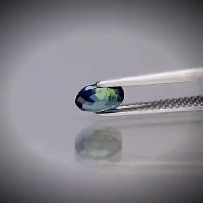 0.68ct Oval Cut Green Blue Sapphire - Premium Jewelry from Dazzling Delights - Just $38.96! Shop now at Dazzling Delights