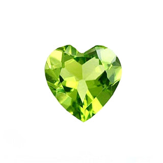 0.6ct Heart Cut Peridot - Premium Jewelry from Dazzling Delights - Just $18.75! Shop now at Dazzling Delights
