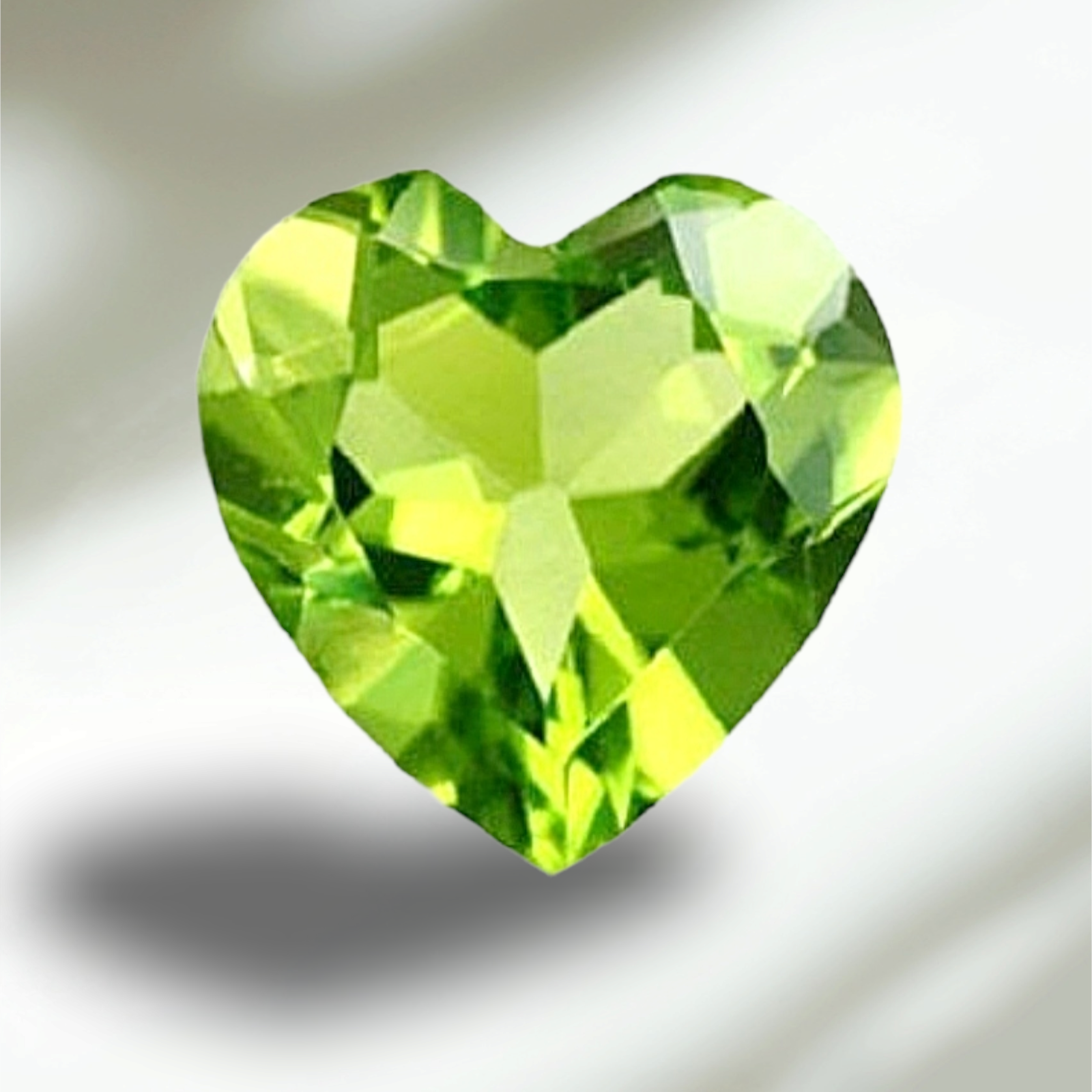 0.6ct Heart Cut Peridot - Premium Jewelry from Dazzling Delights - Just $31.95! Shop now at Dazzling Delights