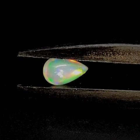 0.72ct Pear Cabochon Welo Crystal Opal - Premium Jewelry from Dazzling Delights - Just $51.95! Shop now at Dazzling Delights