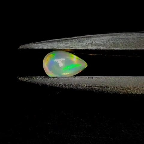 0.72ct Pear Cabochon Welo Crystal Opal - Premium Jewelry from Dazzling Delights - Just $51.95! Shop now at Dazzling Delights