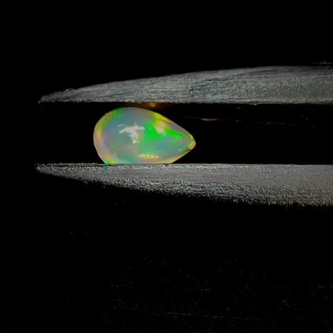 0.72ct Pear Cabochon Welo Crystal Opal - Premium Jewelry from Dazzling Delights - Just $51.95! Shop now at Dazzling Delights