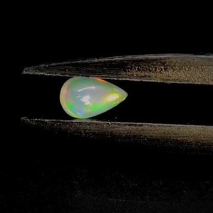 0.72ct Pear Cabochon Welo Crystal Opal - Premium Jewelry from Dazzling Delights - Just $51.95! Shop now at Dazzling Delights