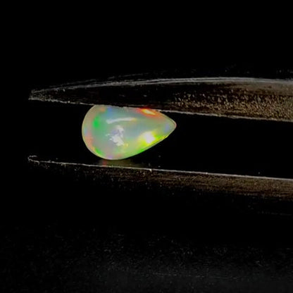 0.72ct Pear Cabochon Welo Crystal Opal - Premium Jewelry from Dazzling Delights - Just $51.95! Shop now at Dazzling Delights