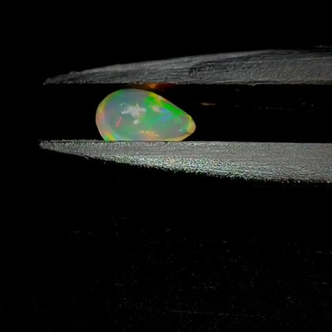 0.72ct Pear Cabochon Welo Crystal Opal - Premium Jewelry from Dazzling Delights - Just $51.95! Shop now at Dazzling Delights