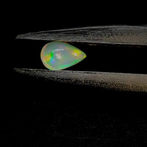 0.72ct Pear Cabochon Welo Crystal Opal - Premium Jewelry from Dazzling Delights - Just $51.95! Shop now at Dazzling Delights