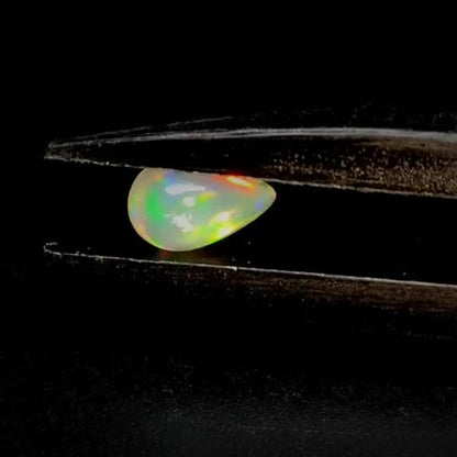 0.72ct Pear Cabochon Welo Crystal Opal - Premium Jewelry from Dazzling Delights - Just $51.95! Shop now at Dazzling Delights