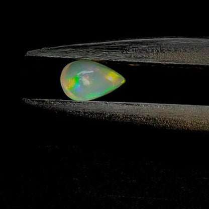 0.72ct Pear Cabochon Welo Crystal Opal - Premium Jewelry from Dazzling Delights - Just $51.95! Shop now at Dazzling Delights