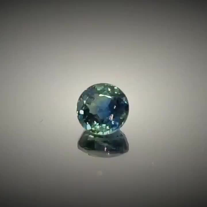 0.72ct Round Cut Greenish Blue Sapphire - Premium Jewelry from Dazzling Delights - Just $57.71! Shop now at Dazzling Delights