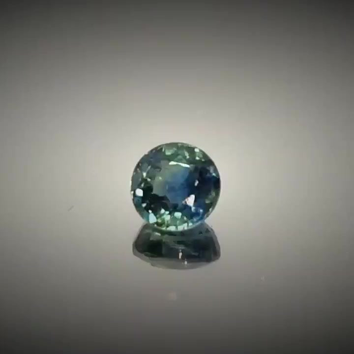 0.72ct Round Cut Greenish Blue Sapphire - Premium Jewelry from Dazzling Delights - Just $57.71! Shop now at Dazzling Delights