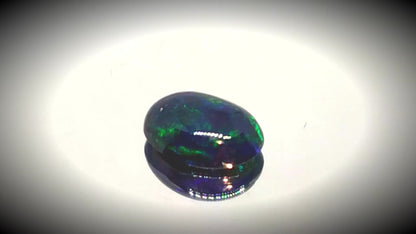 0.75ct Oval Cabochon Black Opal - Premium Jewelry from Dazzling Delights - Just $51.95! Shop now at Dazzling Delights