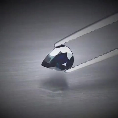 0.76ct Pear Cut Greenish Blue Sapphire - Premium Jewelry from Dazzling Delights - Just $46.46! Shop now at Dazzling Delights