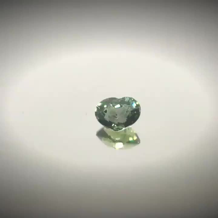 0.83ct Heart Cut Green Sapphire - Premium Jewelry from Dazzling Delights - Just $35.21! Shop now at Dazzling Delights