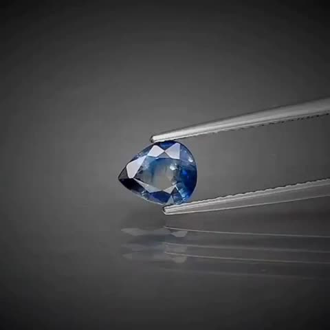 0.97ct Pear Cut Greenish Blue Sapphire - Premium Jewelry from Dazzling Delights - Just $70.95! Shop now at Dazzling Delights