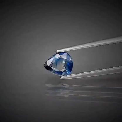 0.97ct Pear Cut Greenish Blue Sapphire - Premium Jewelry from Dazzling Delights - Just $70.95! Shop now at Dazzling Delights