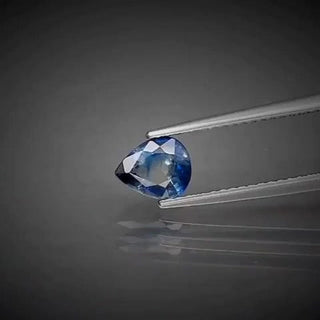 0.97ct Pear Cut Greenish Blue Sapphire - Premium Jewelry from Dazzling Delights - Just $43.12! Shop now at Dazzling Delights