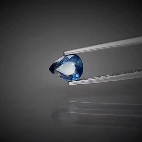 0.97ct Pear Cut Greenish Blue Sapphire - Premium Jewelry from Dazzling Delights - Just $70.95! Shop now at Dazzling Delights