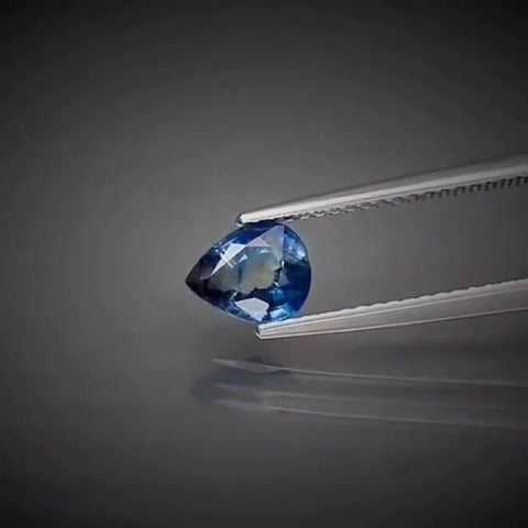 0.97ct Pear Cut Greenish Blue Sapphire - Premium Jewelry from Dazzling Delights - Just $53.21! Shop now at Dazzling Delights