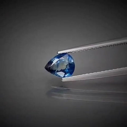 0.97ct Pear Cut Greenish Blue Sapphire - Premium Jewelry from Dazzling Delights - Just $70.95! Shop now at Dazzling Delights