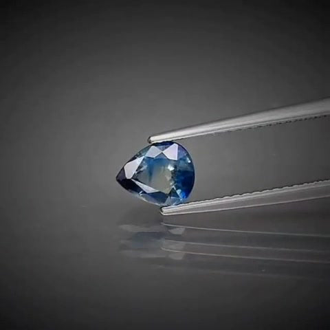 0.97ct Pear Cut Greenish Blue Sapphire - Premium Jewelry from Dazzling Delights - Just $70.95! Shop now at Dazzling Delights