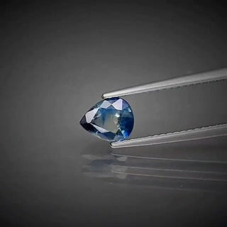 0.97ct Pear Cut Greenish Blue Sapphire - Premium Jewelry from Dazzling Delights - Just $43.12! Shop now at Dazzling Delights