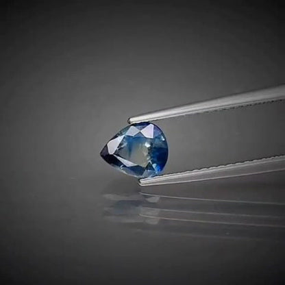 0.97ct Pear Cut Greenish Blue Sapphire - Premium Jewelry from Dazzling Delights - Just $70.95! Shop now at Dazzling Delights