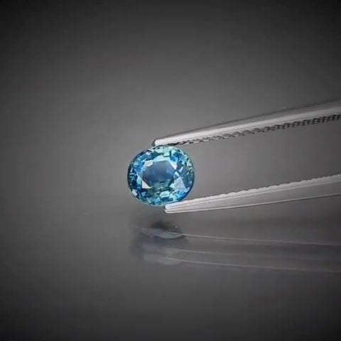 0.98ct Oval Cut Greenish Blue Sapphire - Premium Jewelry from Dazzling Delights - Just $74.21! Shop now at Dazzling Delights