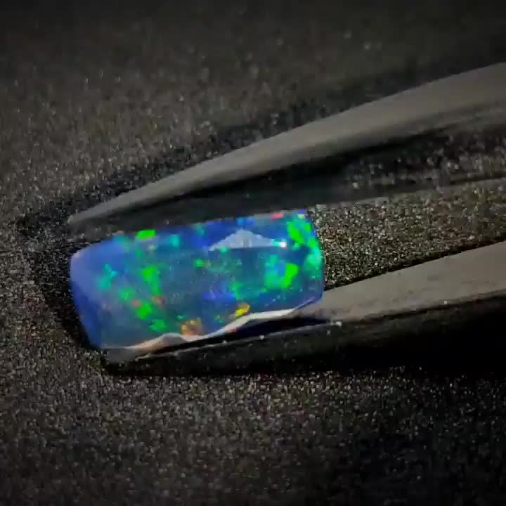 1.06ct Antique Cut Ultra Vivid Ethiopian Black Opal - Premium Jewelry from Dazzling Delights - Just $122.95! Shop now at Dazzling Delights