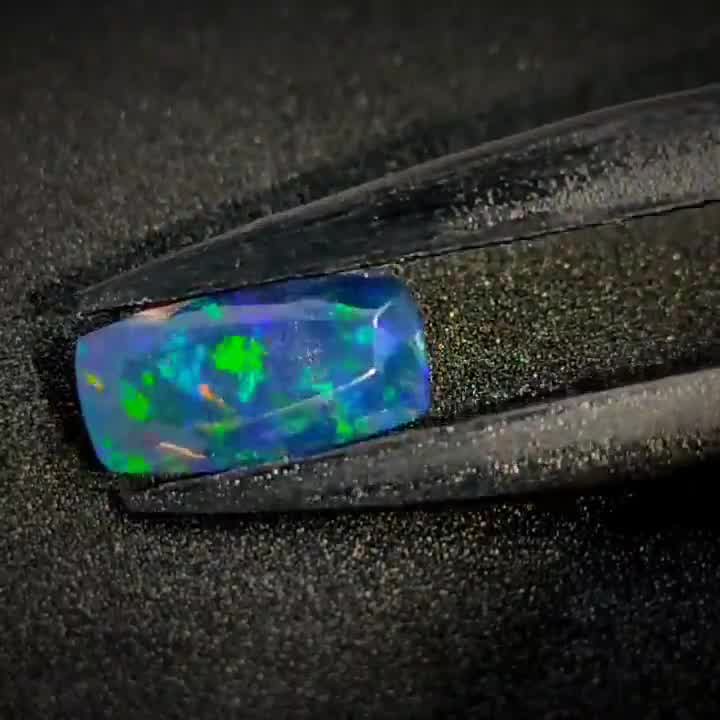 1.06ct Antique Cut Ultra Vivid Ethiopian Black Opal - Premium Jewelry from Dazzling Delights - Just $122.95! Shop now at Dazzling Delights