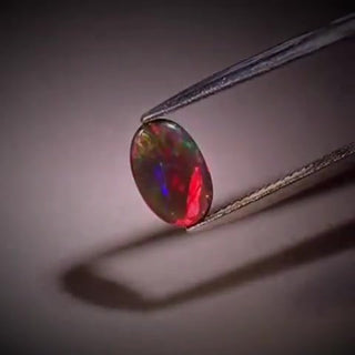 1.14ct Oval Cabochon Ethiopian Black Opal - Premium Jewelry from Dazzling Delights - Just $92.95! Shop now at Dazzling Delights