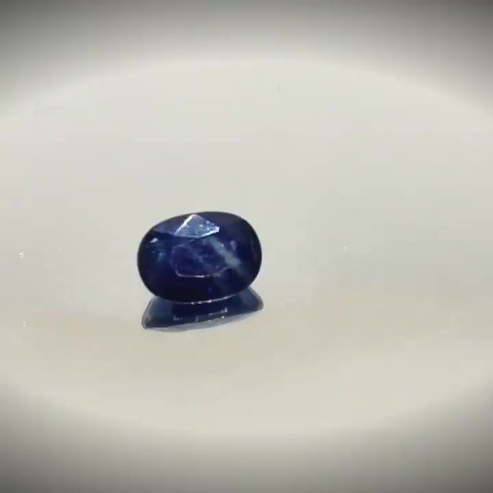 1.16ct Oval Cut Deep Blue Sapphire - Premium Jewelry from Dazzling Delights - Just $38.96! Shop now at Dazzling Delights