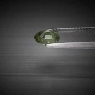 1.17ct Oval Cut Green Sapphire - Premium Jewelry from Dazzling Delights - Just $37.50! Shop now at Dazzling Delights