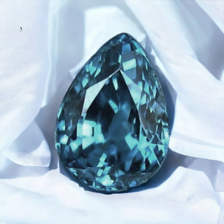 1.35ct Pear Cut Blue Zircon - Premium Jewelry from Dazzling Delights - Just $31.88! Shop now at Dazzling Delights