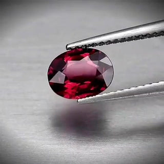 1.37ct Oval Cut Pinkish Purple Rhodolite Garnet - Premium Jewelry from Dazzling Delights - Just $33.75! Shop now at Dazzling Delights
