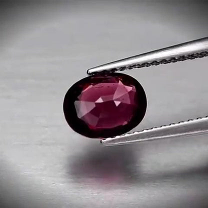 1.37ct Oval Cut Pinkish Purple Rhodolite Garnet - Premium Jewelry from Dazzling Delights - Just $41.96! Shop now at Dazzling Delights